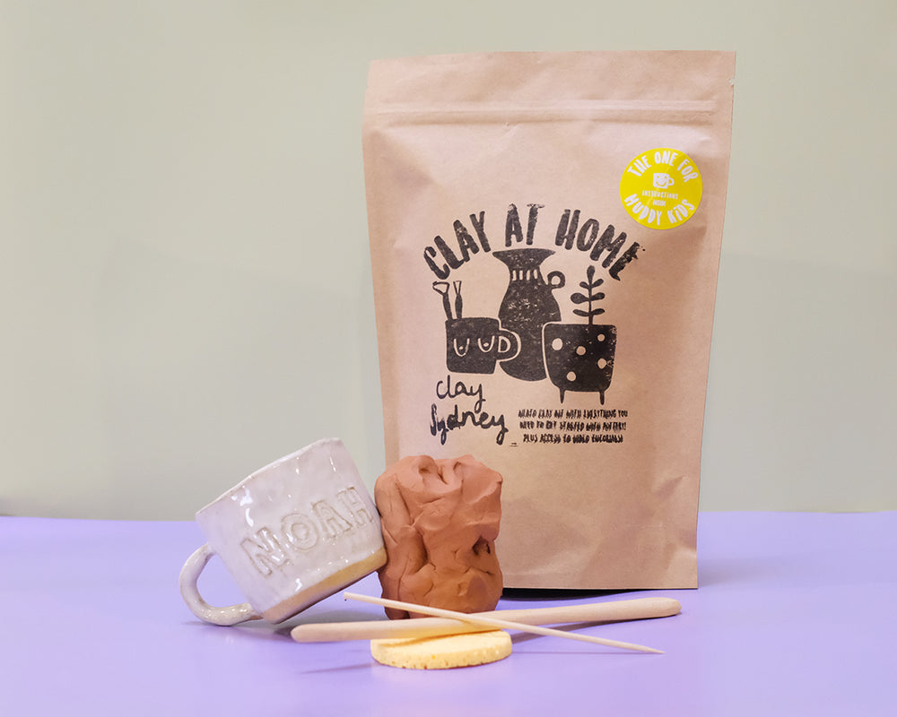 The one for Muddy Kids - Clay at Home kit little person pack